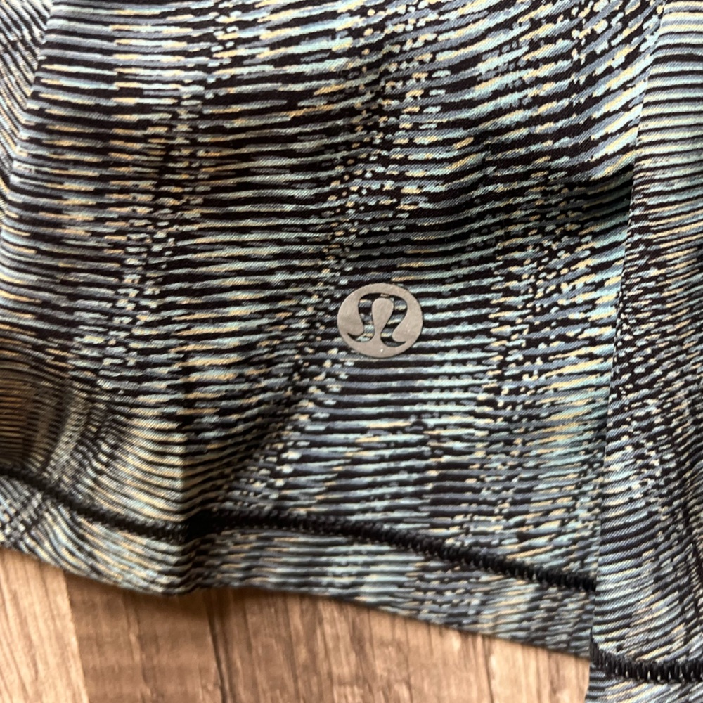 Lululemon Pace Rival Skirt (Tall) size 4 women’s green black - Picture 6 of 7